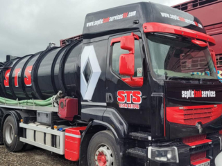 Septic Tank Services lorry