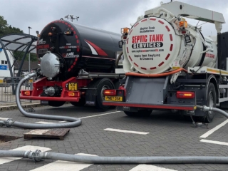Septic Tank Services Ltd lorries for emptying septic tanks