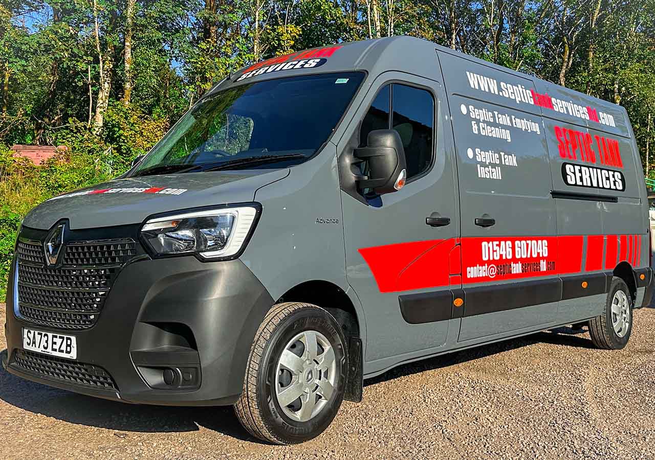 Septic Tank Services LTD van