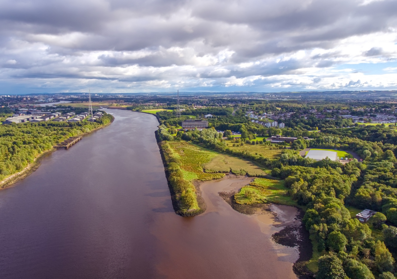 Clydebank and the River Clyde