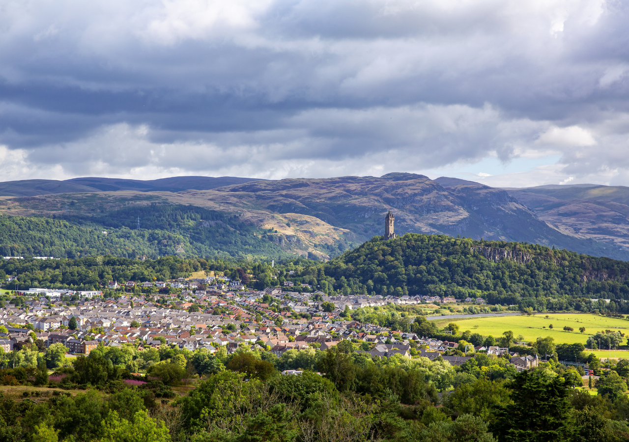 A view of Stirling.